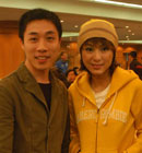 米雪与总监的合影