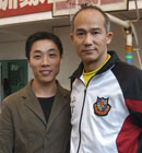 李子雄与总监的合影