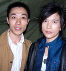 潘美辰与总监的合影